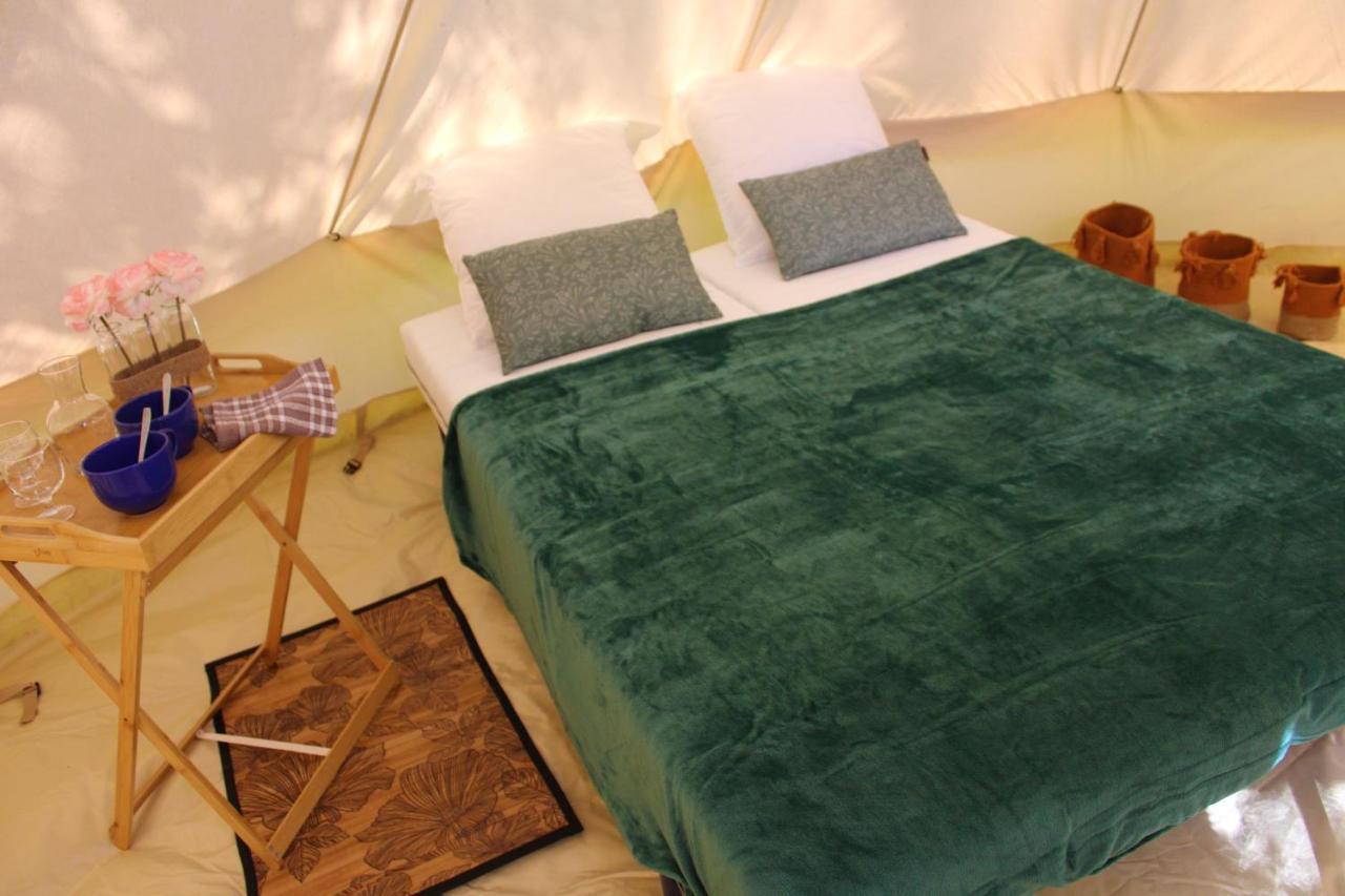 Camping Vert Lavande Belmont-sur-Rance Exterior foto