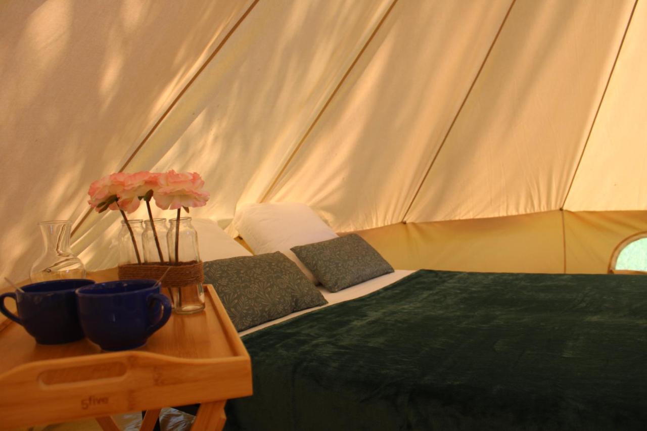 Camping Vert Lavande Belmont-sur-Rance Exterior foto