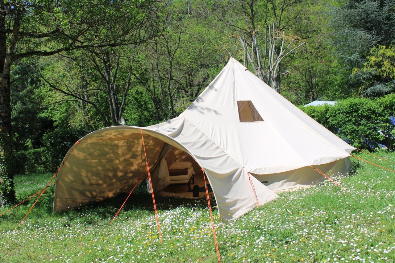 Camping Vert Lavande Belmont-sur-Rance Exterior foto