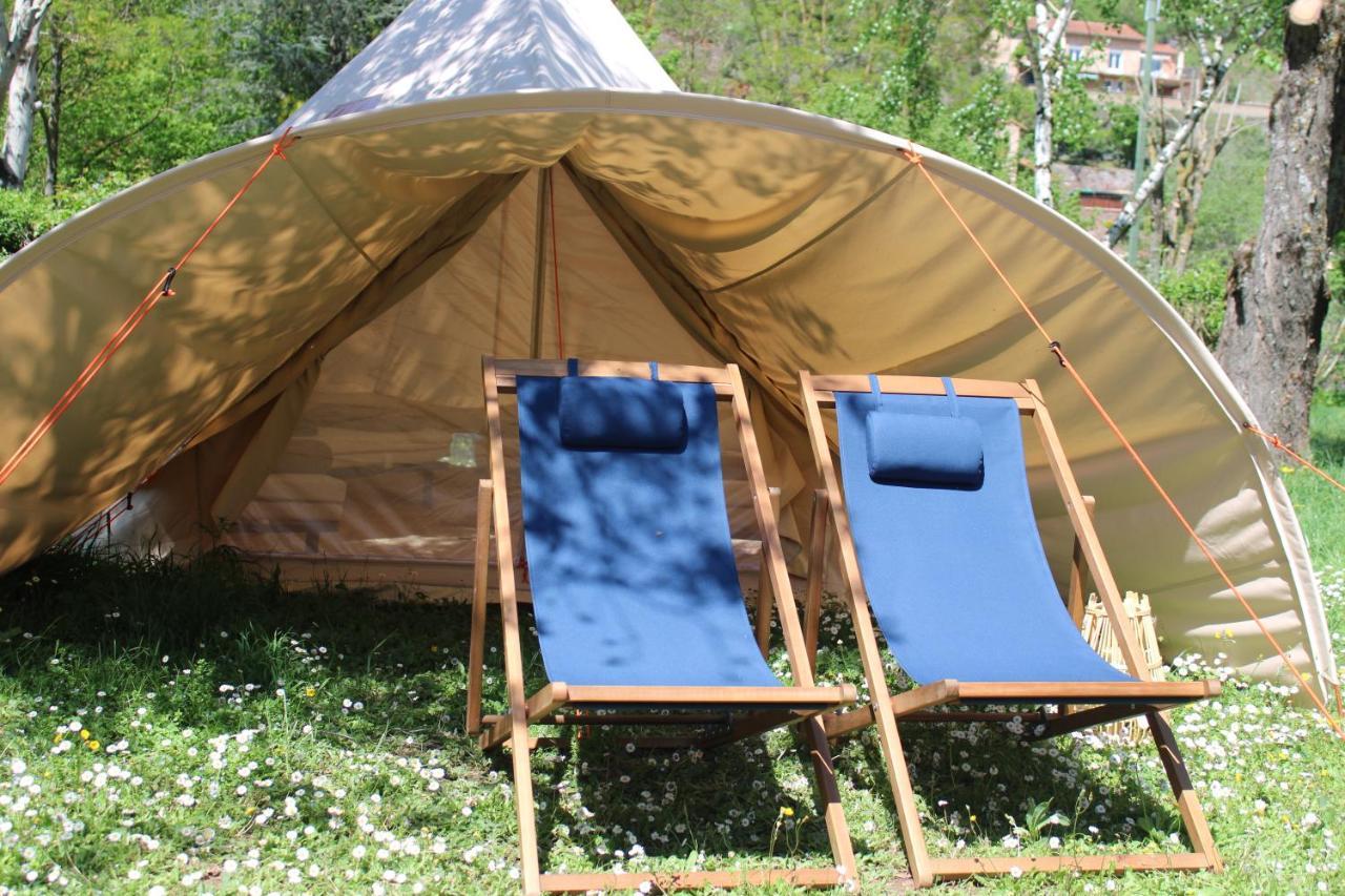 Camping Vert Lavande Belmont-sur-Rance Exterior foto