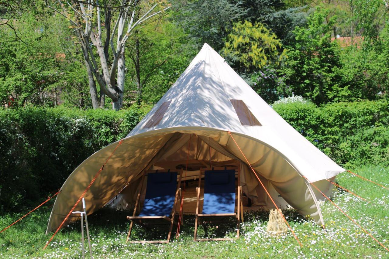 Camping Vert Lavande Belmont-sur-Rance Exterior foto