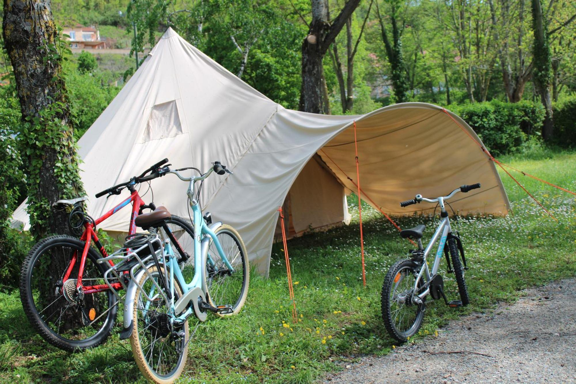 Camping Vert Lavande Belmont-sur-Rance Exterior foto